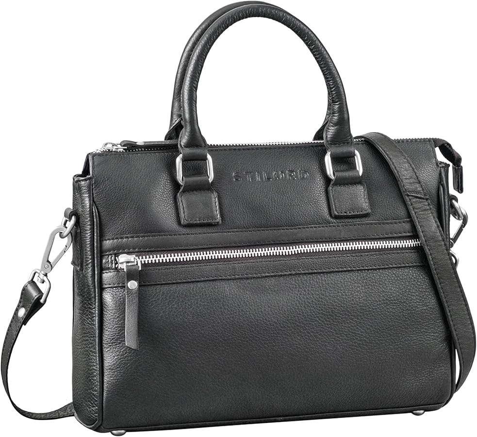 'Corrine' Elegant Women's Leather Shoulder Bag Adjustable Shoulder Bag Tote Vintage Medium Shoulder Bag Handbag Genuine Leather