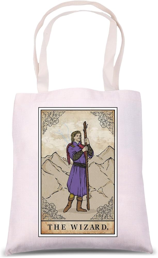Gale Lover Gift BG3 Wizard Tarot Card Shoulder Bag Gale Inspired Tote Bag Rpg Game Lover Gift BG3 Game Fan Gift