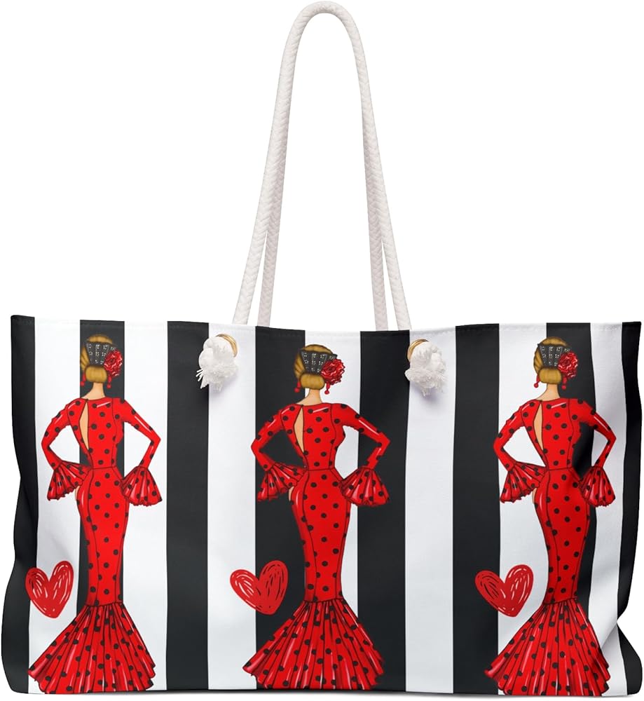 Flamingo Lovers Weekend or Beach Bag