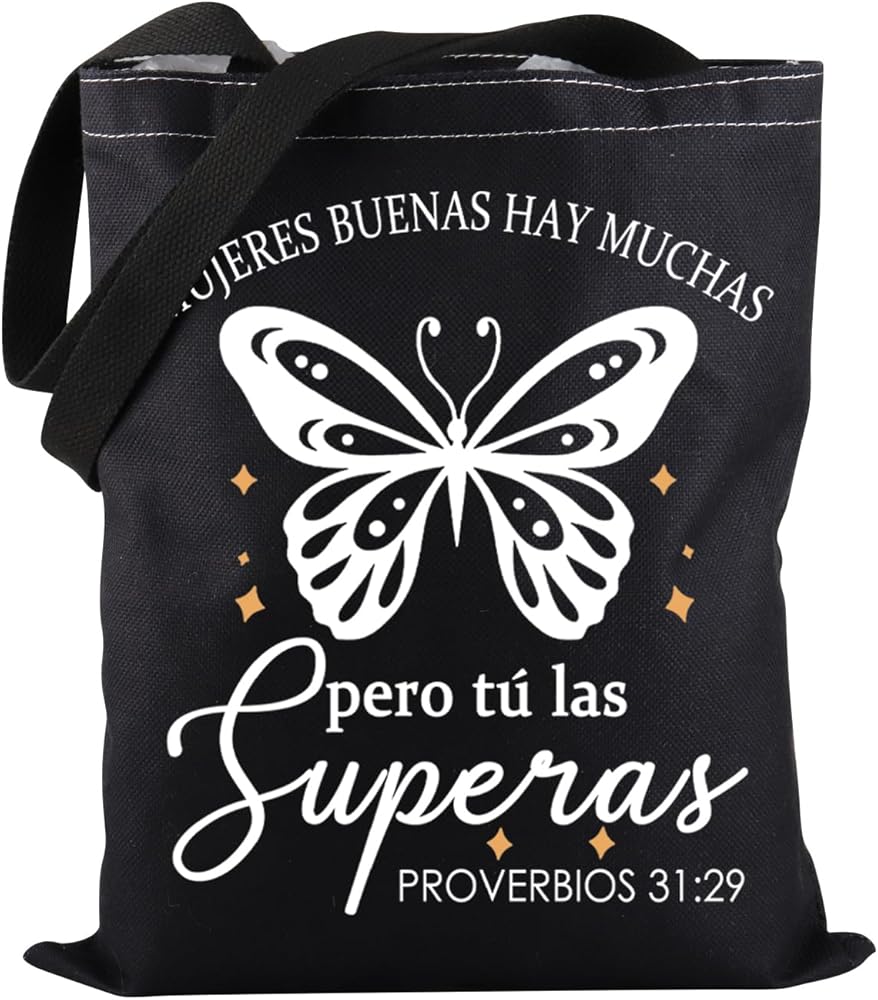 Latina Feminist Tote Bag Mujeres Buenas Hay Muchas Tote Bag Latina Quotes Tote Bag Mexican Spanish Saying Gift