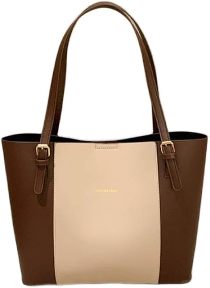 Tote Bag for Women, Ladies Tote Bags PU Leather Shoulder Bag Large Laptop Bags with Adjustable Strap and Compartment, Womens Handle Handbags for School Work Travel Shopping
