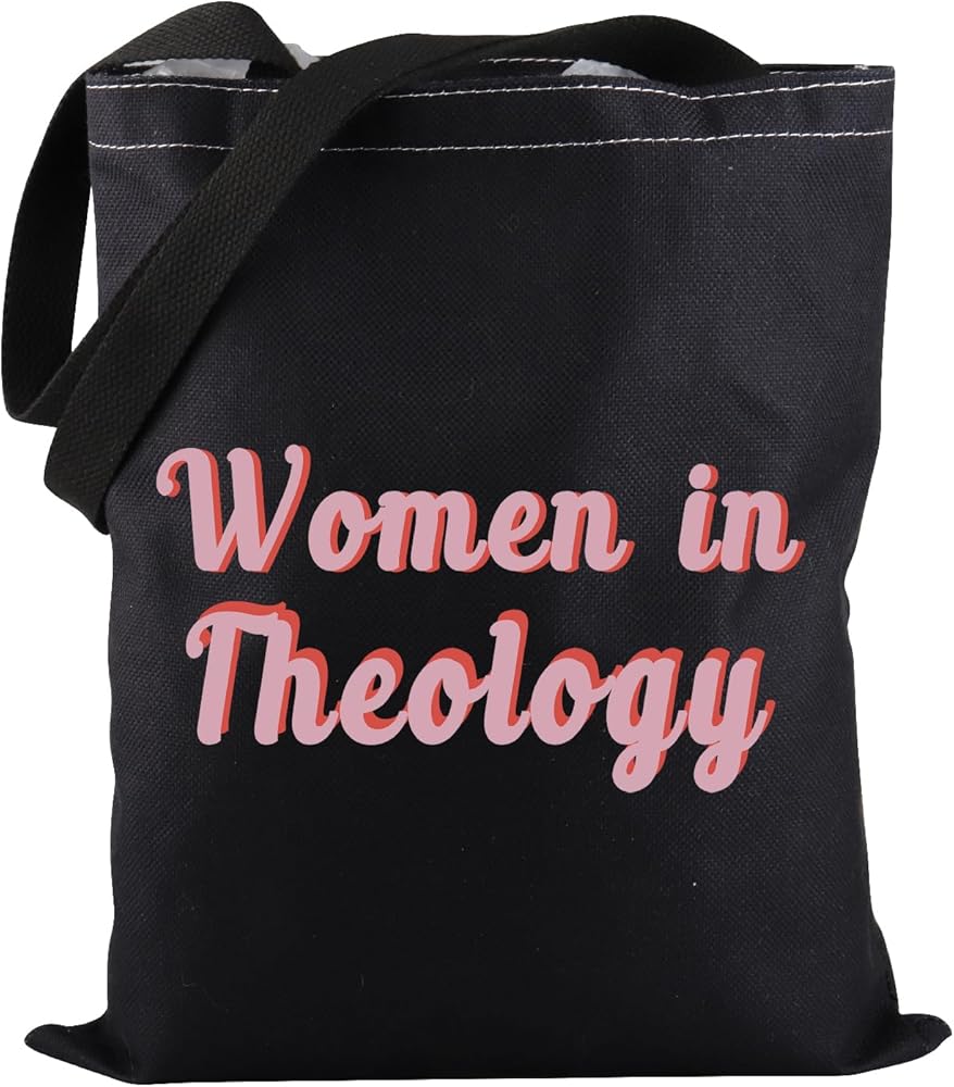 Christian Theology Tote Bag Women in Theology Tote Bag Reformed Theology Tote Bag Female Theologian Gift