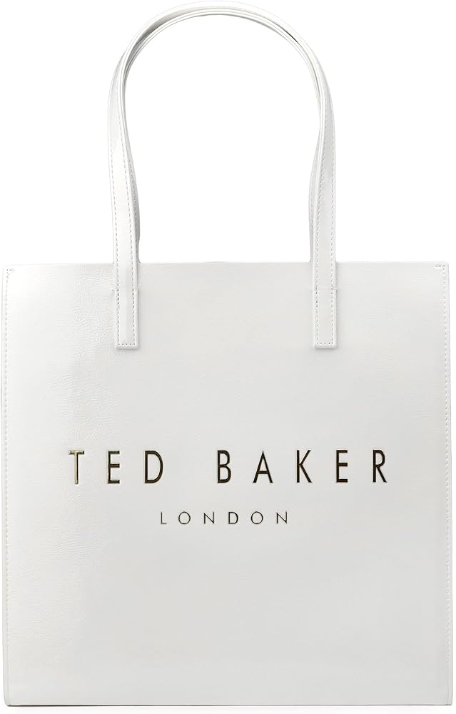 Ted Baker Womens Crinkon Handbag Bags And Wallets White ONE SIZE, Ivory