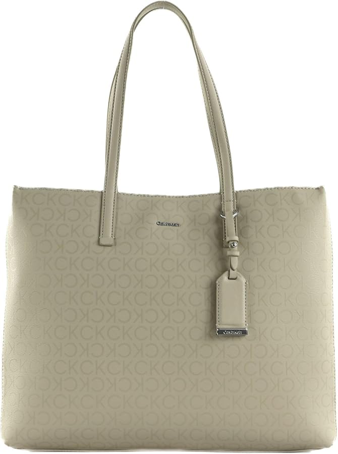 Calvin Klein Beige Polyester Women's Handbag