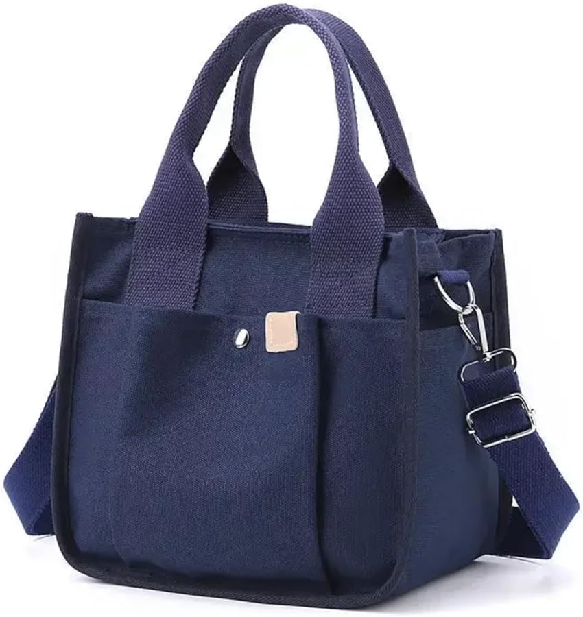 Canvas Bag Women Japanese Canvas Shoulder Bags Tote Bag Hand Carry Women's Bag Large Capacity Crossbody Bags