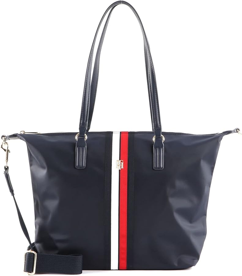 Tommy Hilfiger Blue Nylon Handbag$1