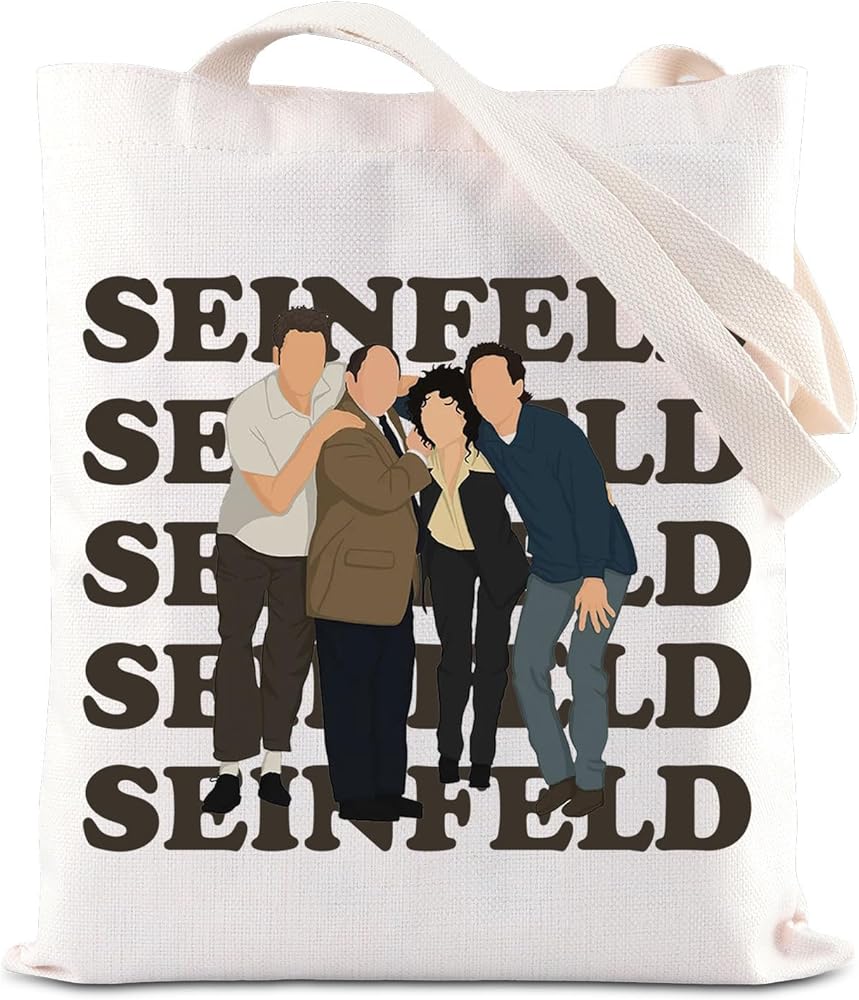 S-einfeld Tote Bag S-einfeld Tv Show Gift S-einfeld Fan Gift Classic American Sitcom Merchandise Fandom Lover Gift