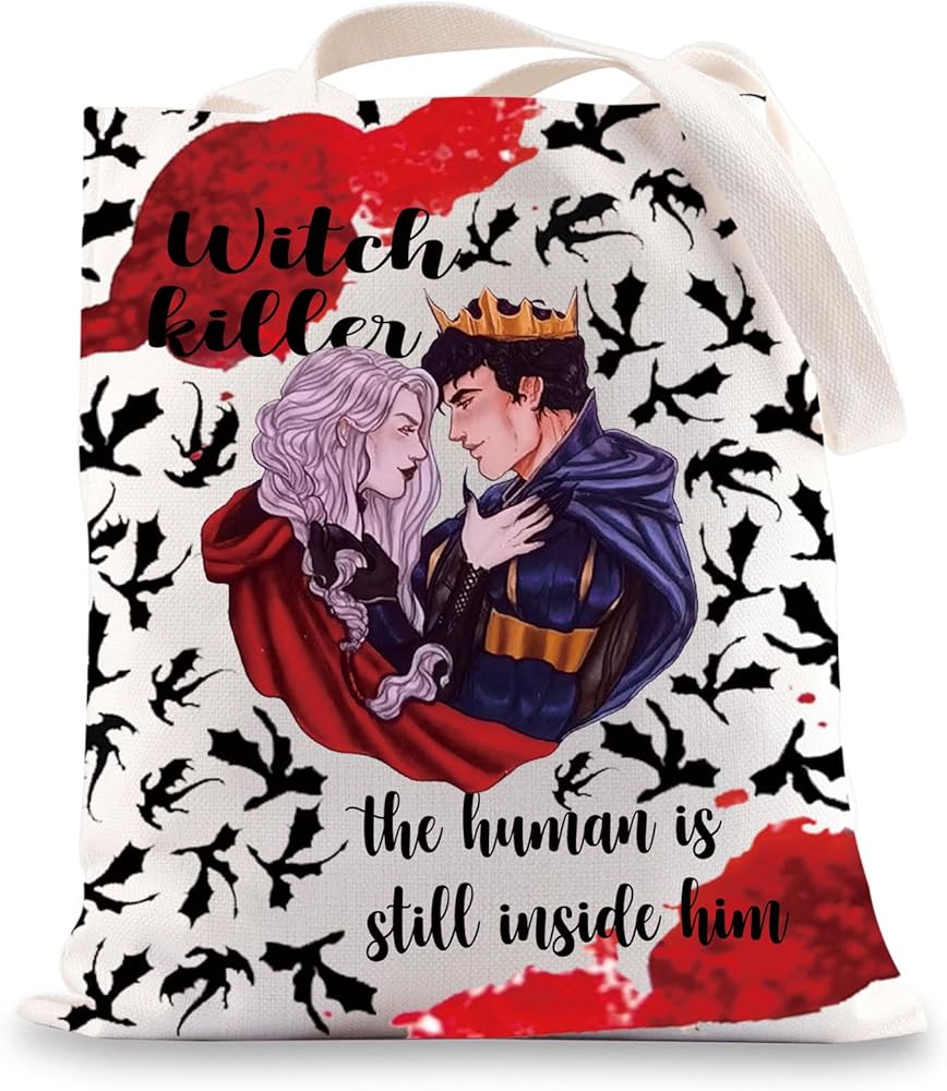TOG Tote Bag Manon And Dorian Gifts SJM Book Gifts SJM Tote Bag TOG Merchandise Manon Blackbeak Gifts