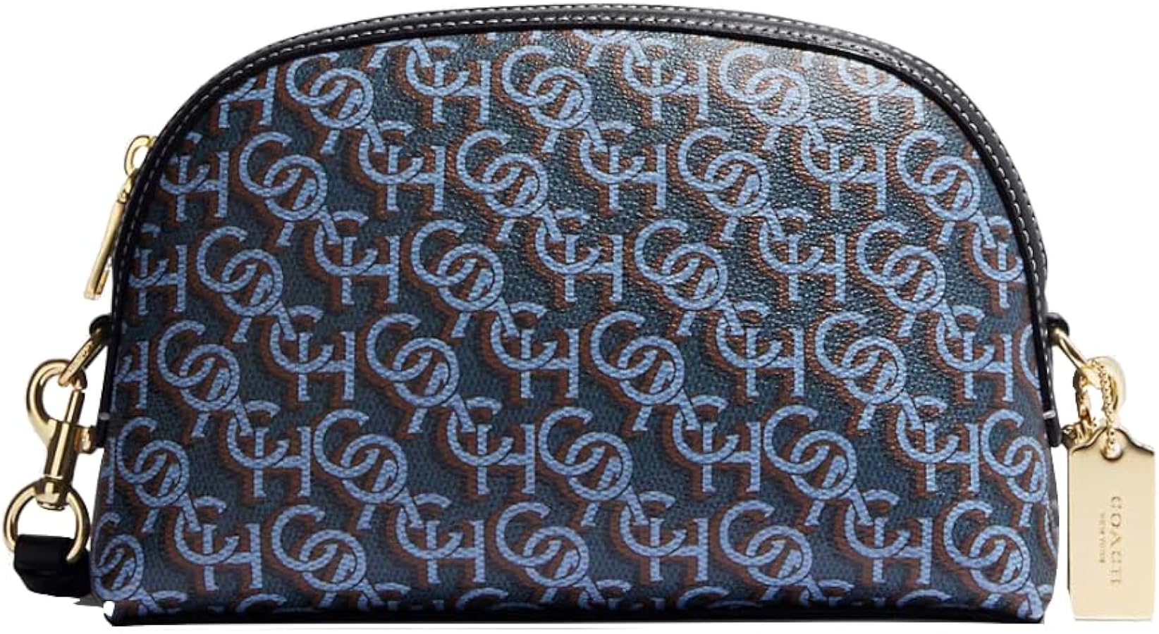 Coach Women's Mari Crossbody Monogram Print (IM/Navy)