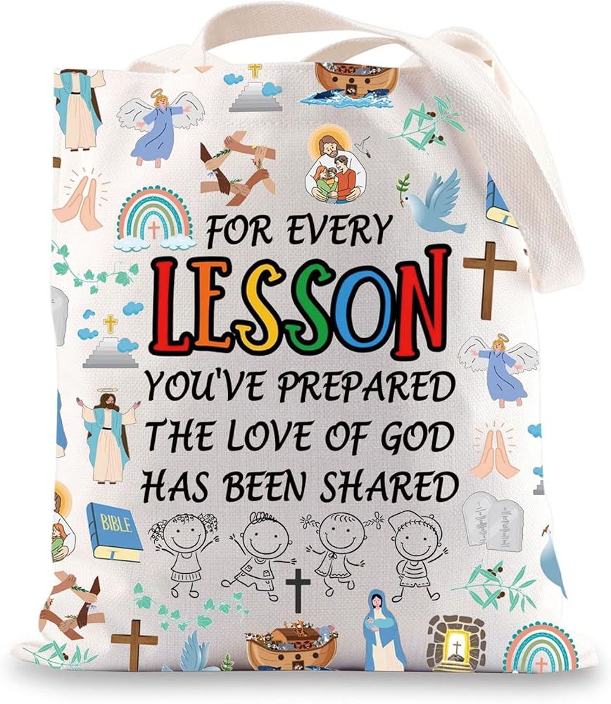 Church Teacher Tote Bag Christian Teacher Gifts Bible Teacher Gifts The Love Of God Has Been Shared Ministry Tote Bag