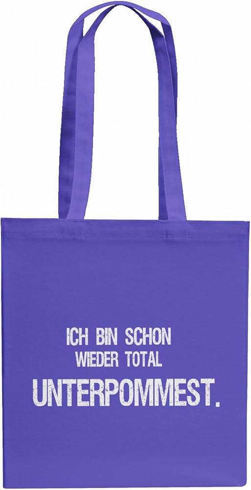 Nerdo Unisex_Adult Total Unterpommest Canvas Tote Bag
