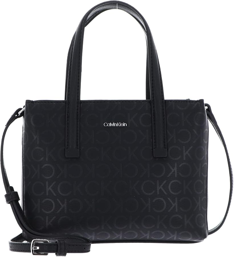 Calvin Klein Black Polyester Women's Handbag