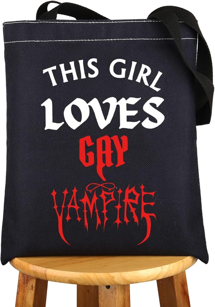 Gay Vampires Tote Bag Gay Vampires Lover Gifts This Guy Loves Gay Vampires Shoulder Bag Pride Vampire Gifts