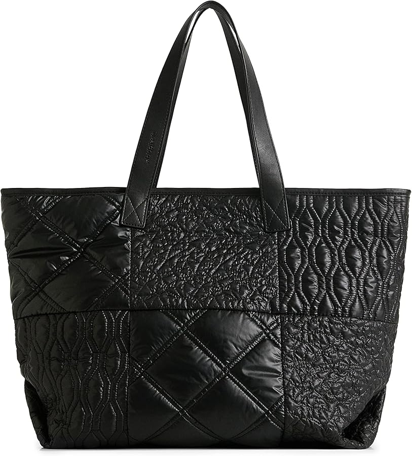 Desigual Accessories Fabric Shopping Bag, Black