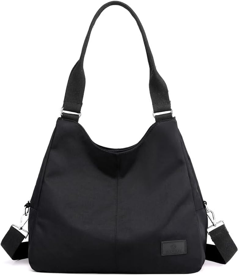 kiss me Nylon Tote Bag for women, Waterproof Larger Crossbody Bag Shoulder Handbags with Zipper