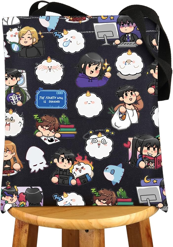 ORV Reader Tote Bag Dokja & Joonghyuk Gifts Stardust Gifts ORV Merch ORV Manga Webtoon Tote Bag