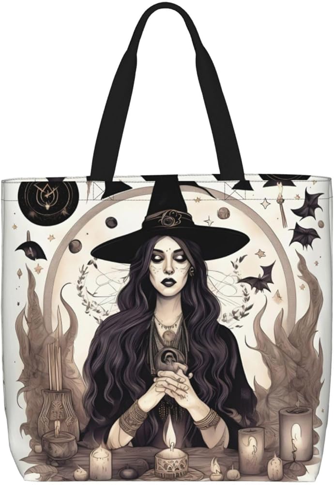 Stripes Black White Print Tote Bag Zipper Casual Tote'S Handbag Big Capacity Work Bag Shoulder Bag With Pockets