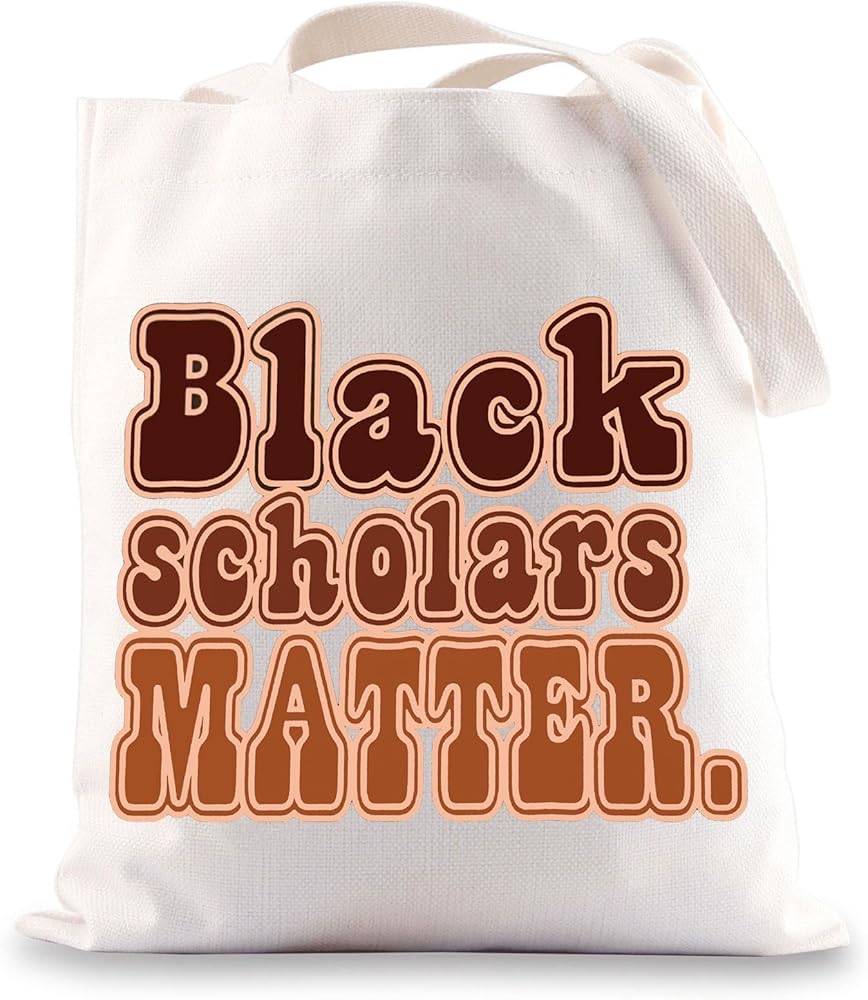 Black Scholars Tote Bag Black Educator Gifts Black Minds Matter Gifts Black Librarian Shoulder Bag