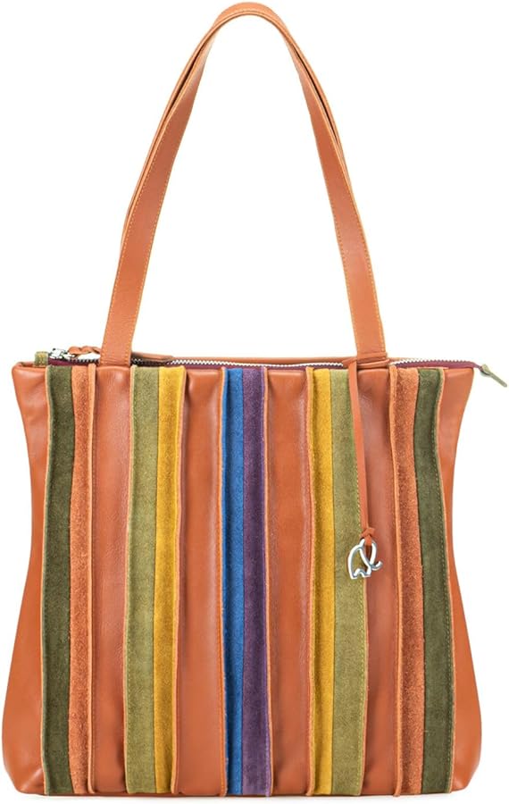mywalit Laguna Small shopper - Fits Kindle/iPad/iPad mini/iPad Pro, Adjustable Strap, Zip Pockets