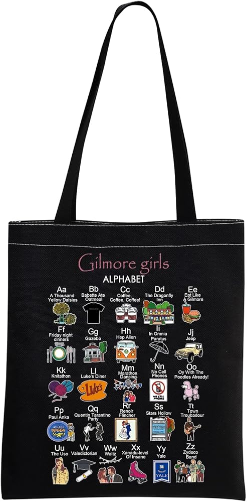Gilmore Tv Show Gift Lorelai Rory Gilmore Fan Gift Gilmore Tote Bag for Girl Gilmore
