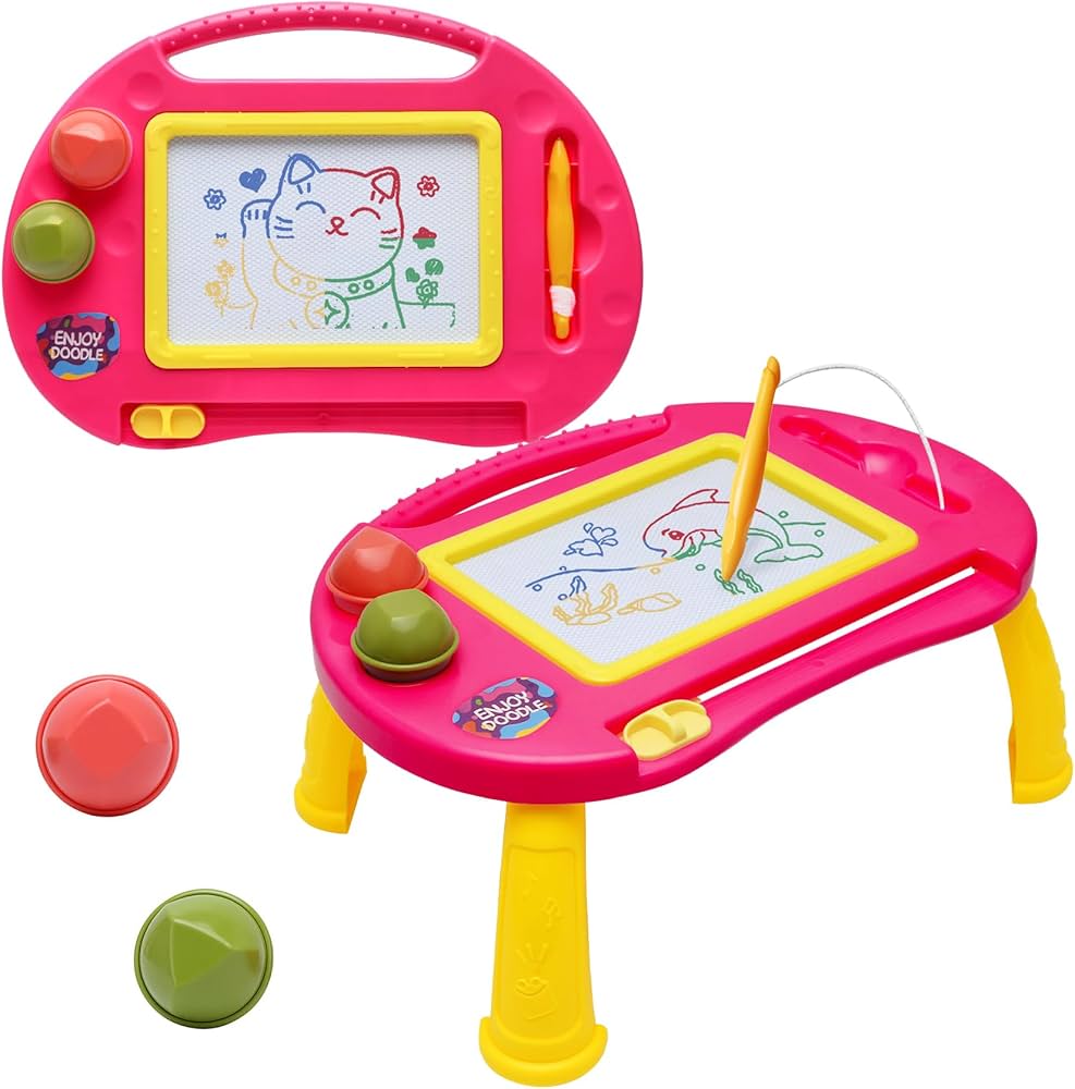 Toddler Toys,Toys for 1-2 Year Old Girls,Magnetic Drawing Board,Erasable Doodle Board for Kids,Educational Learning Toddler Baby Toys 18 Months 1 2 3 Year Old Girl Boy Chistmas Birthday Easter Gifts