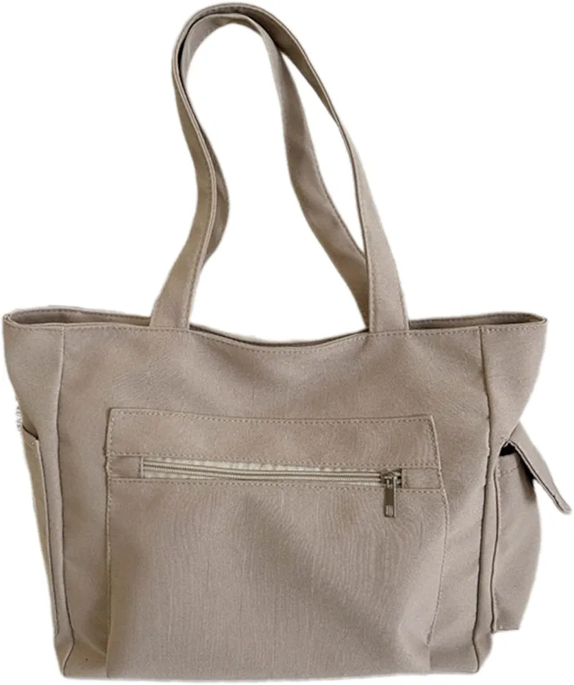 Casual Bags, Stylish Nylon Casual Bag with Large Capacity Cloth Shoulder Bag with Spacious Designs for Travel Shopping & Work