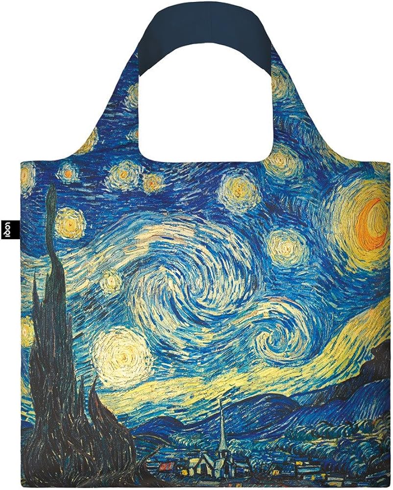 LOQI - Van Gogh - Tote Bag - Starry Night (1889)