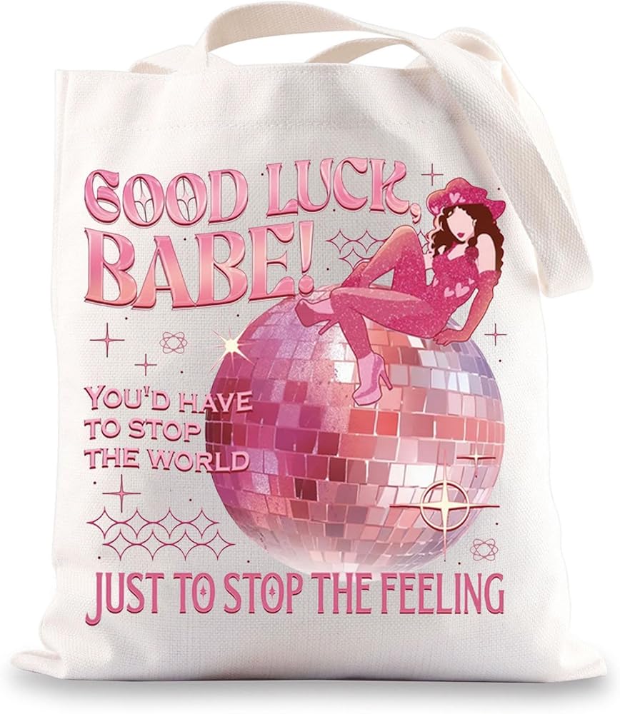 Midwest Princess Tote Bag Pink Pony Club Gifts Good Luck Lyric Gifts Singer Merch