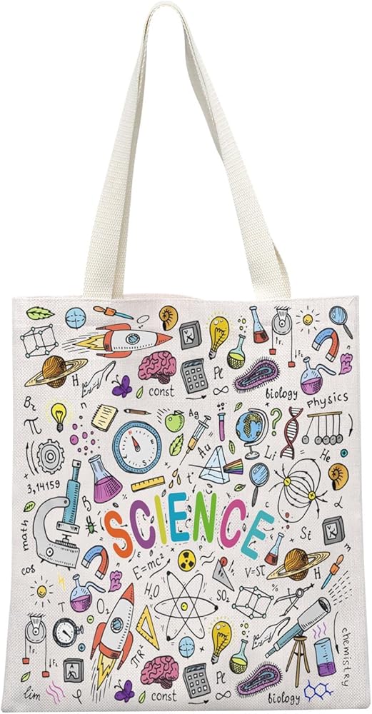 Science Gift For Science Lover Science Teacher Gift Scientist Physicist Chemist Graduation Gift Science Tote Bag