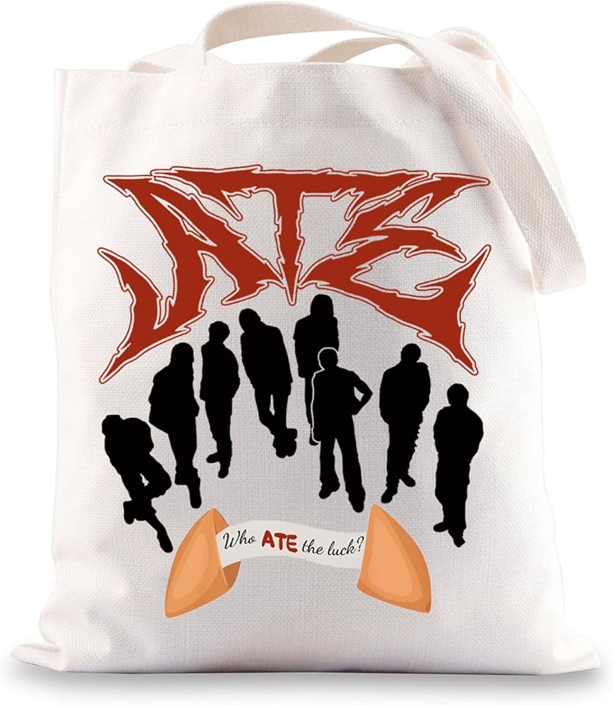 K-Pop SKZ Tote Bag K-Pop SKZ Gifts Who Ate The Luck gifts SKZ Merchandise