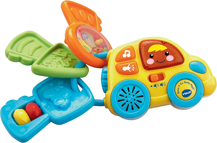 VTech Beep and Go Baby Keys, Multicolor