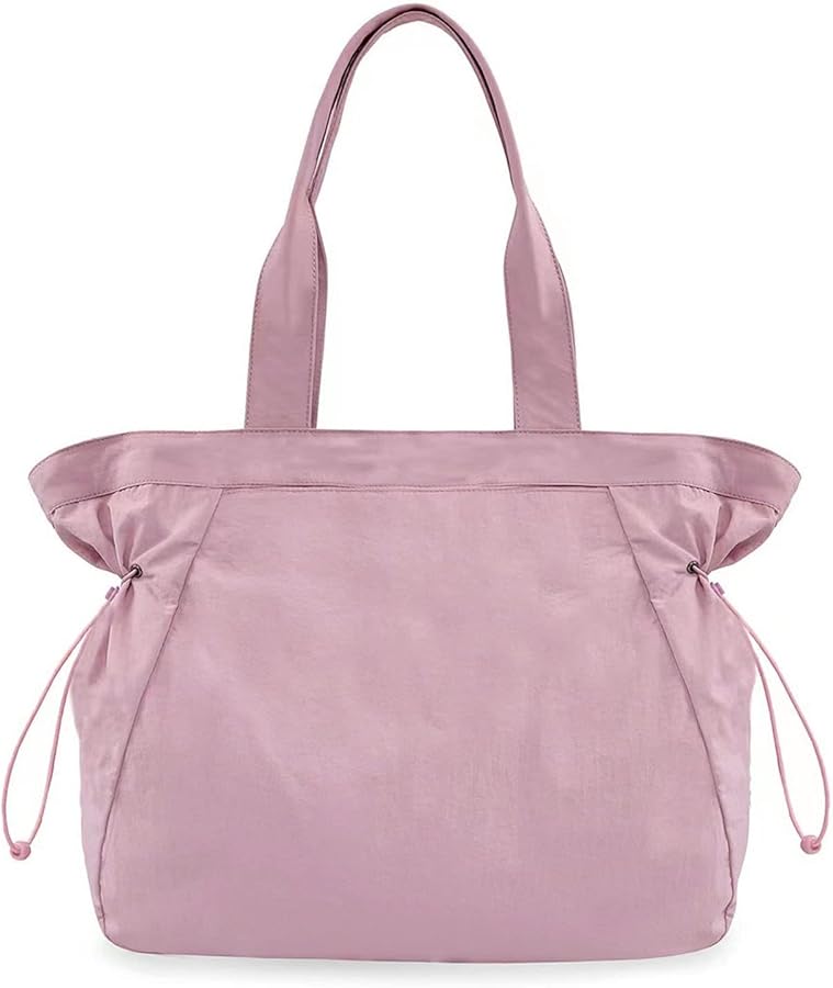 Side-Cinch Shopper Gym Bag Lightweight Shoulder Bag Travel Bags for Women Handbag Shopping