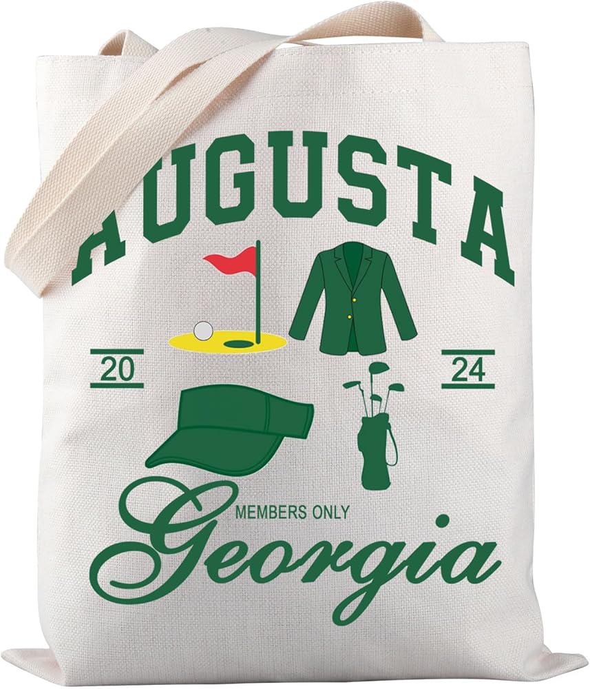 Golfer Tote Bag Golf Country Club Tote Bag Golf Tournament Tote Bag Golf Lover Gift