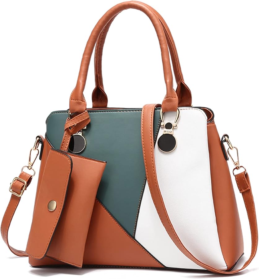 Handbag Women 2pcs Shoulder Bag Crossbody Top-handle Bags Waterproof