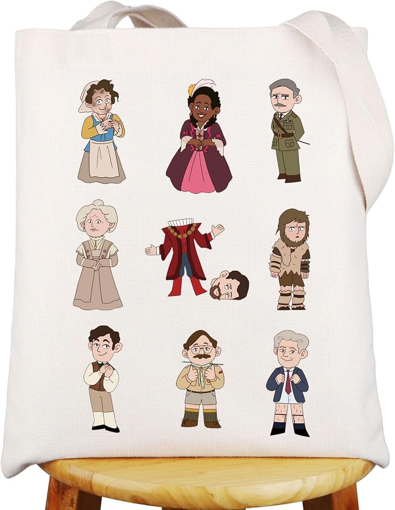 British Sitcom Tote Bag Pat Butcher Captain Havers Mary Humphrey Gift Horror TV Series Shoulder Bag