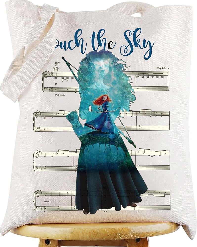 WZMPA Princess Mei Li Da Canvas Tote Bag Mei Li Da Fans Gift Touch The Sky Mei Li Da Shoulder Bag Princess Mei Li Da Merch