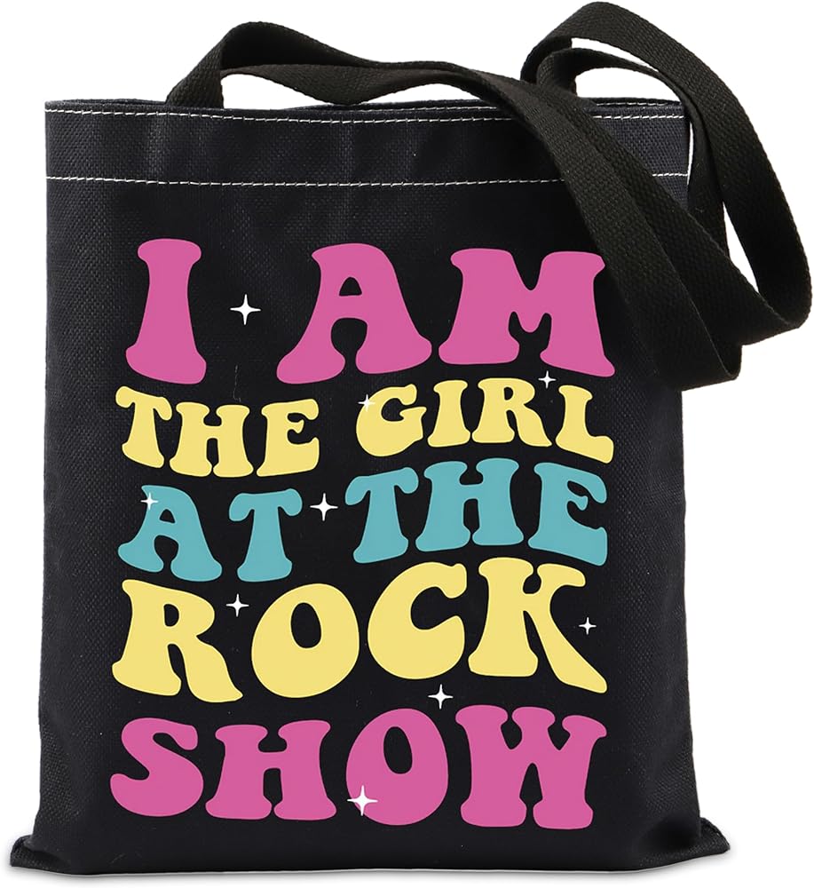 At The Rock Show Gift Rock Music Lover Gift Punk Rock Lover Gift Blink Music Band Inspired Gift Tote Bag