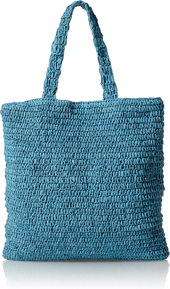 The Drop Women's Ealga Flat Handle Straw Tote