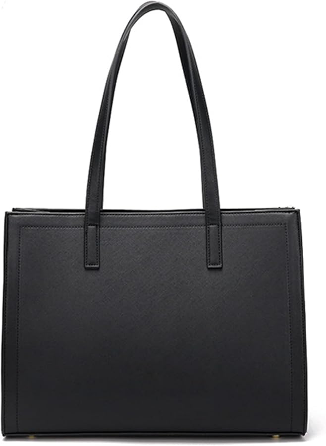 Laptop Bag For Women Large Tote Handbag Waterproof Shoulder Bag PU Leather Satchel Bag for Office Work Business
