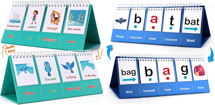 Classroom Must Haves, CVC Word Building Sentence and Building for Kids, 1st 2nd Grade Classroom Must Haves for Homeschool Supplies