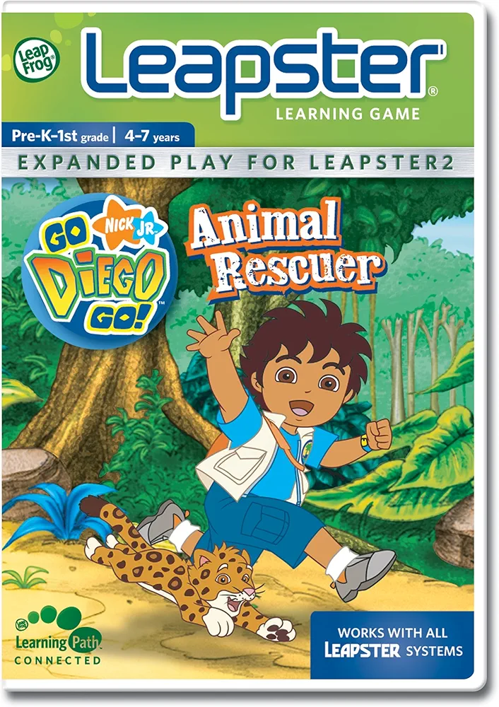 LeapFrog Leapster Learning Game Go Diego Go!