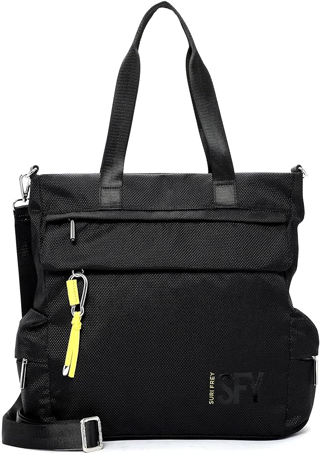 tote bag SFY SURI Sports Marry 18013 women handbags bicolor, Black 100, One size