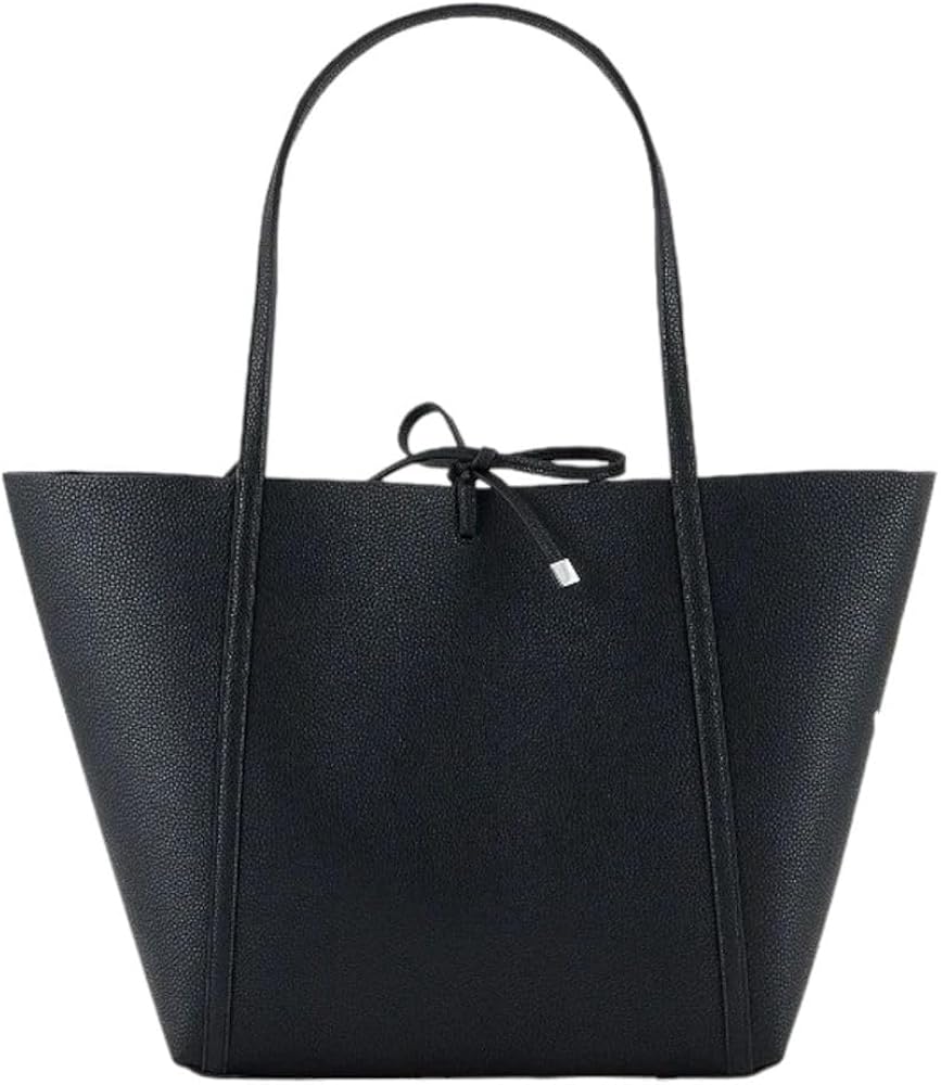 Armani Exchange Reversible Logo Script Tote