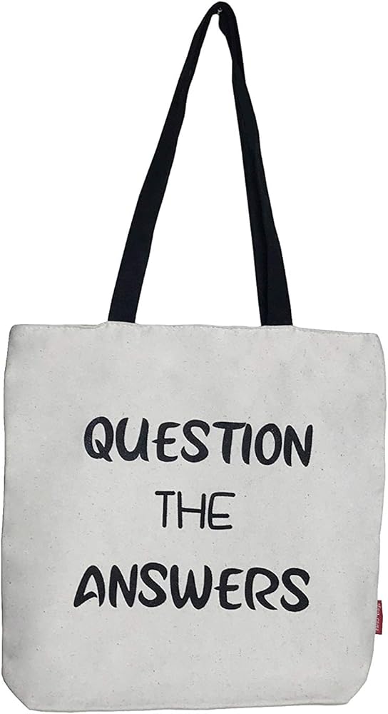 Econanos Hellobags2019 Canvas & Beach Tote Bag, 38 cm, White (BLANCO)