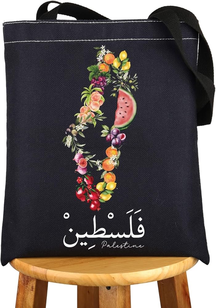 Free Palestine Tote Bag Watermelon Free Palestine Map Gifts Free Palestine Shoulder Bag