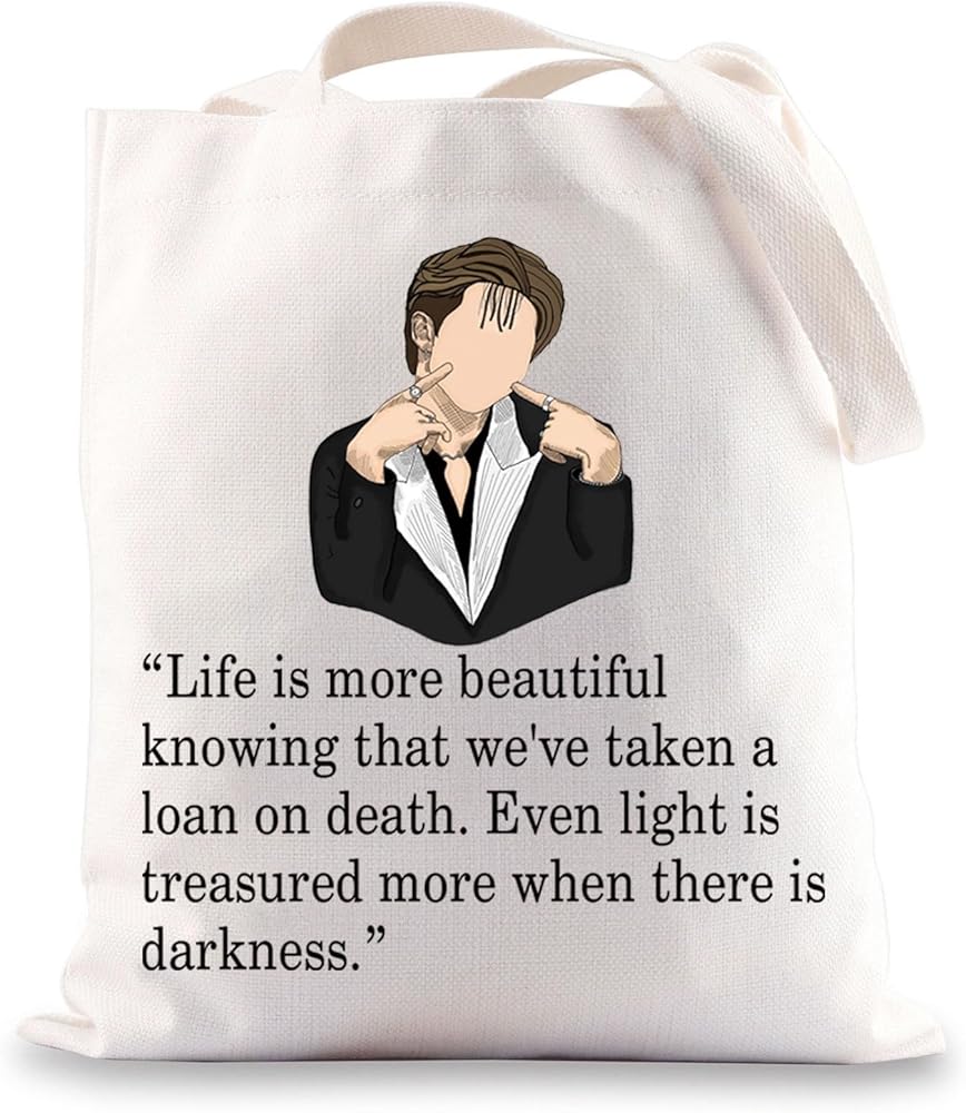 K-Pop Group Tote Bag K-Pop Band Fans Gifts K-Pop Music Shoulder Bag Rap Fans Gifts