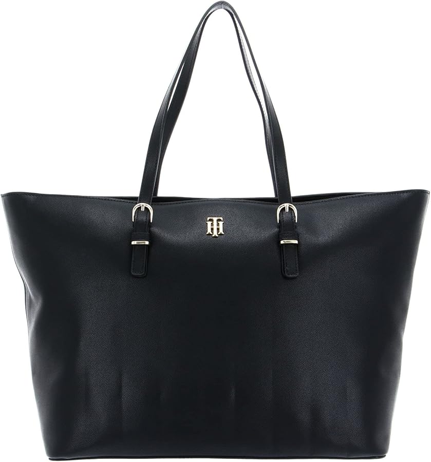 Tommy Hilfiger Black Polyurethane Handbag