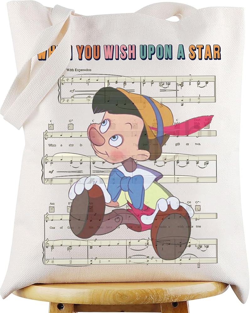 WZMPA Pi Nuo Cao Tote Bag Pi Nuo Cao Fans Gift When You Wish Upon A Star Pi Nuo Cao Shopping Handbag Pi Nuo Cao Merch
