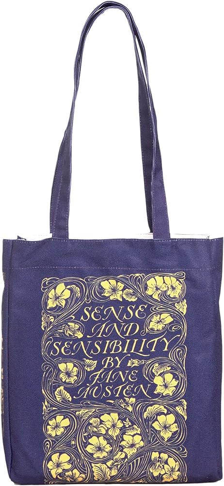 Well Read Book Themed Tote Bag for Book Lovers - Ideal Literary Gifts for Readers & Bookworms - Reusable Shoulder Bag