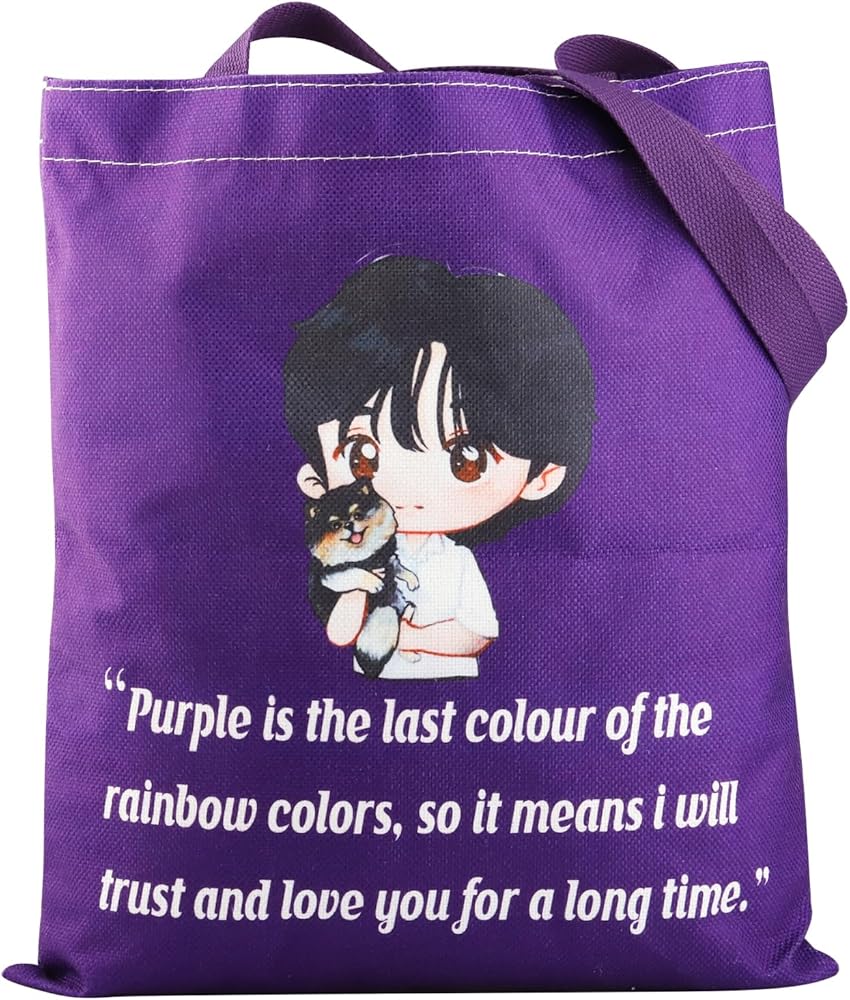 K-Pop Group Tote Bag K-Pop Band Fans Gifts K-Pop Member Shoulder Bag K-Pop Merchandise